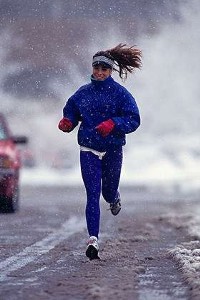 running in winter